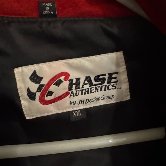 Chase Authentics Red Budweiser Racing Jacket - Picture 4 of 14